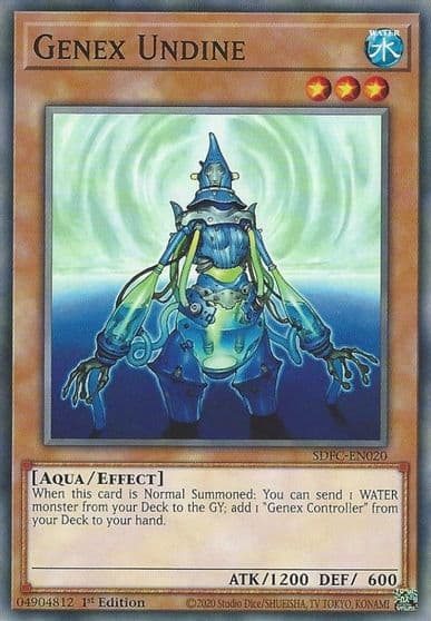 Genex Undine Structure Deck: Freezing Chains Yu-Gi-Oh! card