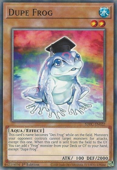 Dupe Frog Structure Deck: Freezing Chains Yu-Gi-Oh! card