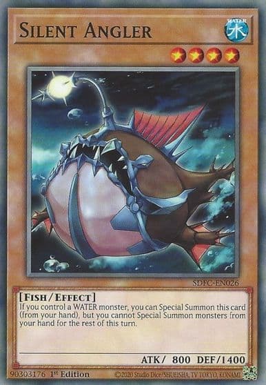 Silent Angler Structure Deck: Freezing Chains Yu-Gi-Oh! card