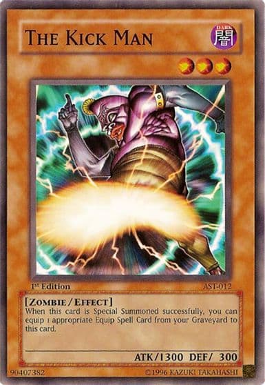 The Kick Man Ancient Sanctuary Yu-Gi-Oh! card