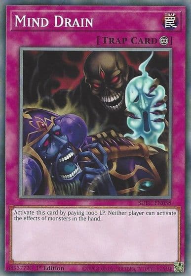 Mind Drain Structure Deck: Freezing Chains Yu-Gi-Oh! card