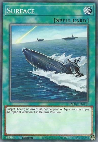 Surface Structure Deck: Freezing Chains Yu-Gi-Oh! card