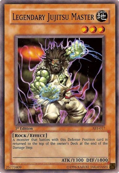 Legendary Jujitsu Master Ancient Sanctuary Yu-Gi-Oh! card