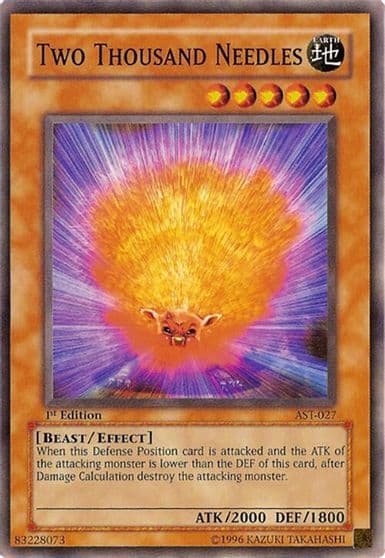 Two Thousand Needles Ancient Sanctuary Yu-Gi-Oh! card