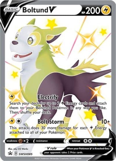 Boltund V - SWSH085 SWSH: Sword & Shield Promo Cards Pokemon card