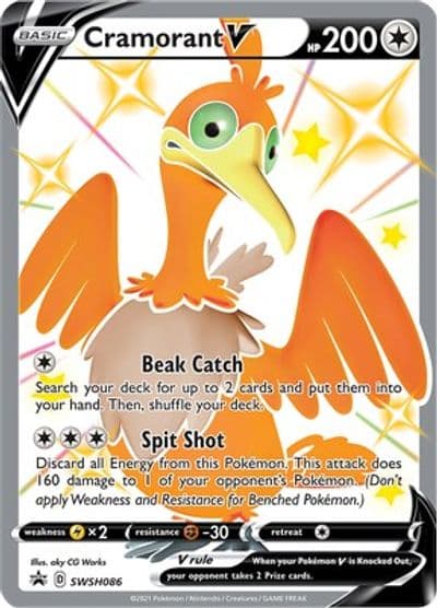 Cramorant V - SWSH086 SWSH: Sword & Shield Promo Cards Pokemon card