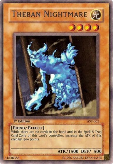 Theban Nightmare Ancient Sanctuary Yu-Gi-Oh! card