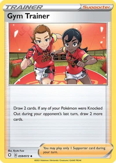 Gym Trainer Shining Fates Pokemon card