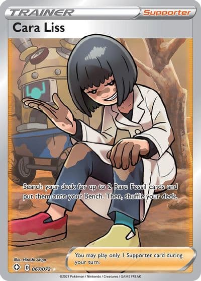 Cara Liss (Full Art) Shining Fates Pokemon card