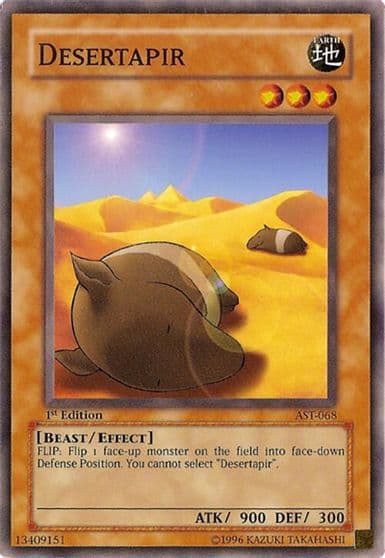 Desertapir Ancient Sanctuary Yu-Gi-Oh! card