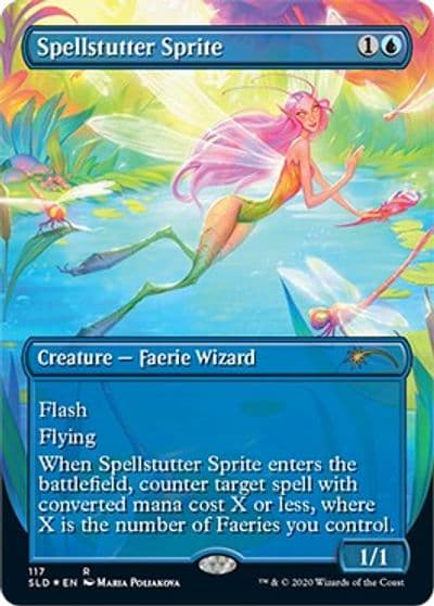 Spellstutter Sprite Secret Lair Drop Series Magic card
