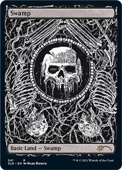 Swamp Crushing Brutality Secret Lair Drop Series Magic card