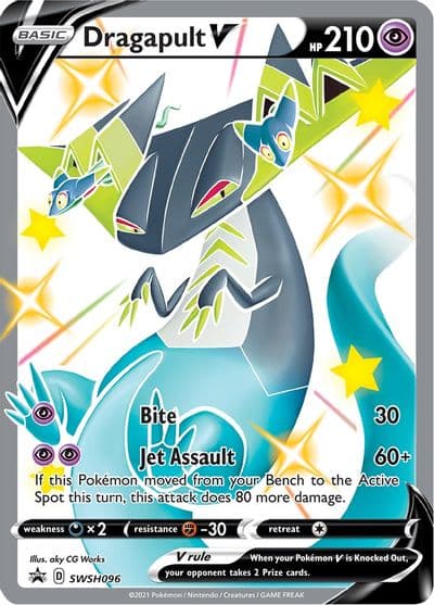 Dragapult V - SWSH096 SWSH: Sword & Shield Promo Cards Pokemon card