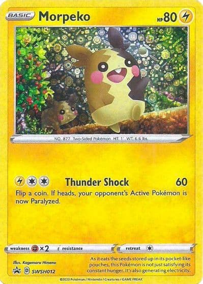 Morpeko - SWSH012 (General Mills Promo) Miscellaneous Cards & Products Pokemon card