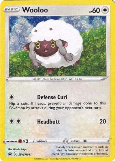 Wooloo - SWSH011 (General Mills) Miscellaneous Cards & Products Pokemon card