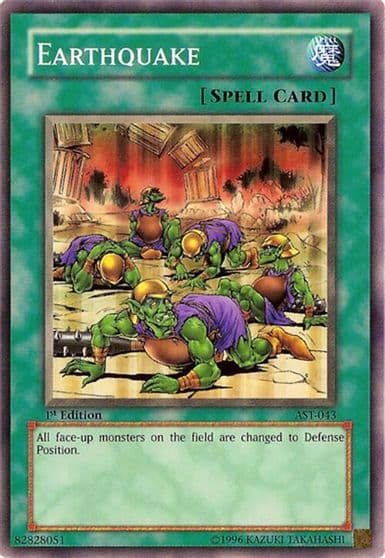 Earthquake Ancient Sanctuary Yu-Gi-Oh! card