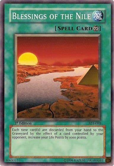 Blessings of the Nile Ancient Sanctuary Yu-Gi-Oh! card