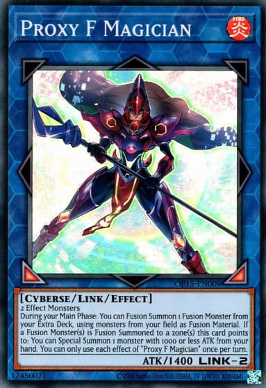 Proxy F Magician OTS Tournament Pack 15 Yu-Gi-Oh! card