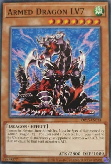 Armed Dragon LV7 OTS Tournament Pack 15 Yu-Gi-Oh! card