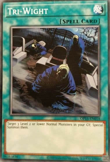 Tri Wight OTS Tournament Pack 15 Yu-Gi-Oh! card