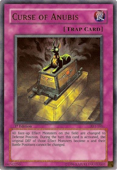 Curse of Anubis Ancient Sanctuary Yu-Gi-Oh! card