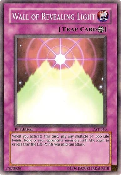 Wall of Revealing Light Ancient Sanctuary Yu-Gi-Oh! card