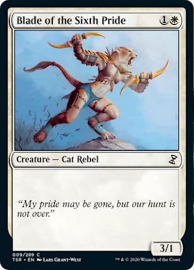 Blade of the Sixth Pride Time Spiral: Remastered Magic card