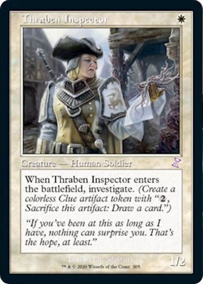 Thraben Inspector Time Spiral: Remastered Magic card