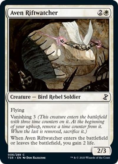 Aven Riftwatcher Time Spiral: Remastered Magic card