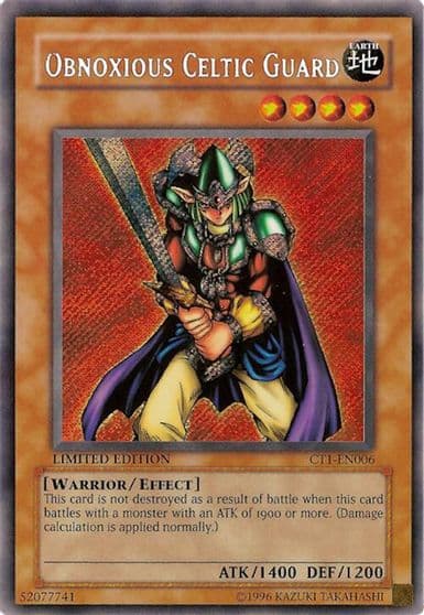 Obnoxious Celtic Guard 2004 Collectors Tin Yu-Gi-Oh! card