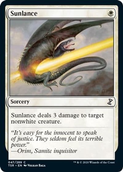 Sunlance Time Spiral: Remastered Magic card