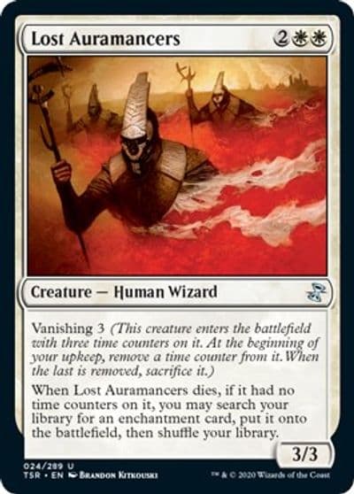 Lost Auramancers Time Spiral: Remastered Magic card