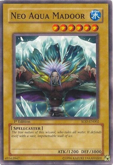 Neo Aqua Madoor Soul of the Duelist Yu-Gi-Oh! card