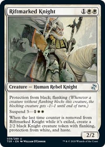 Riftmarked Knight Time Spiral: Remastered Magic card