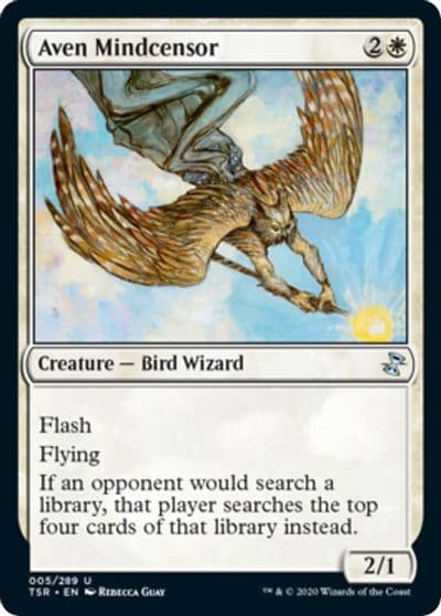 Aven Mindcensor Time Spiral: Remastered Magic card