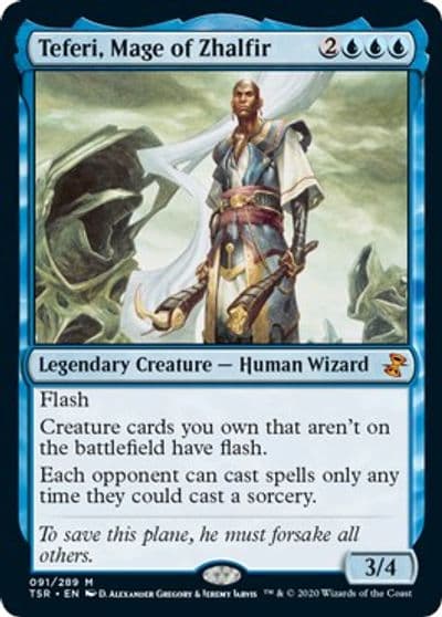 Teferi Mage of Zhalfir Time Spiral: Remastered Magic card