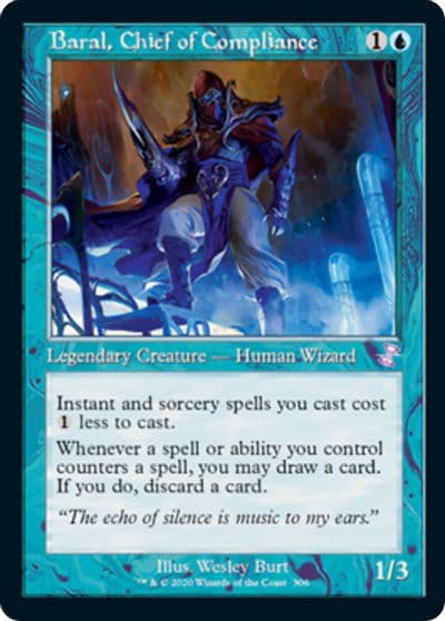 Baral Chief of Compliance Time Spiral: Remastered Magic card