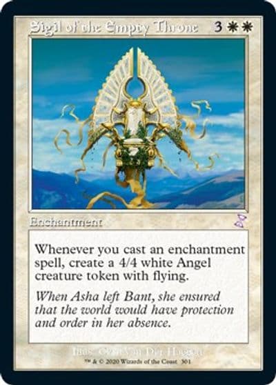 Sigil of the Empty Throne Time Spiral: Remastered Magic card