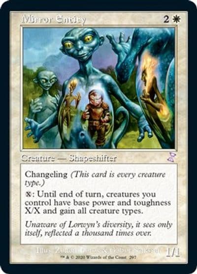 Mirror Entity Time Spiral: Remastered Magic card