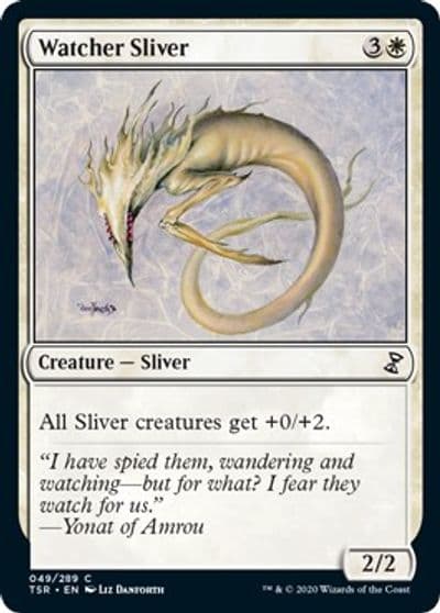 Watcher Sliver Time Spiral: Remastered Magic card