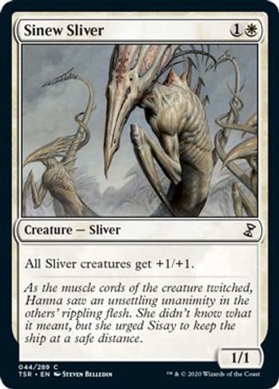 Sinew Sliver Time Spiral: Remastered Magic card