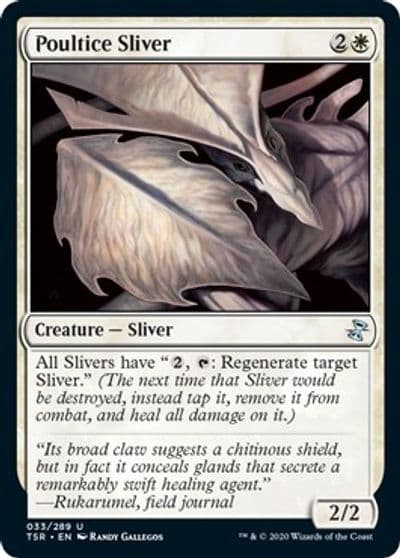 Poultice Sliver Time Spiral: Remastered Magic card