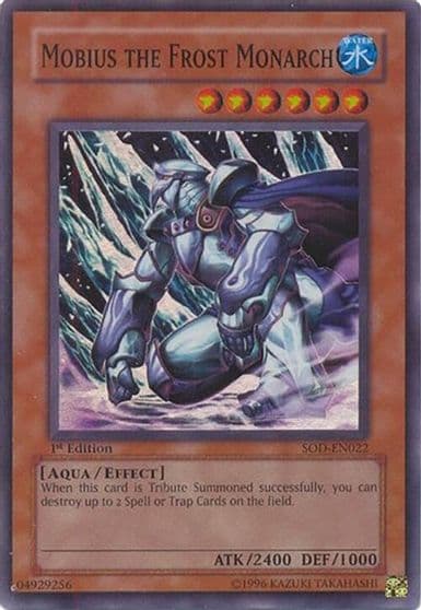 Mobius the Frost Monarch Soul of the Duelist Yu-Gi-Oh! card
