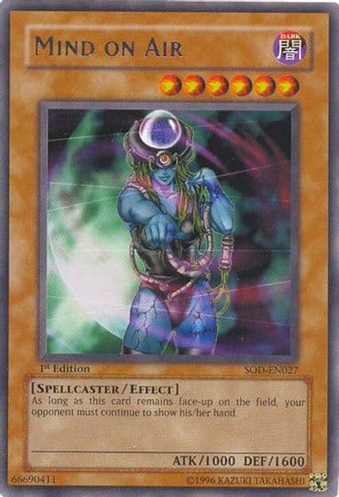 Mind on Air Soul of the Duelist Yu-Gi-Oh! card