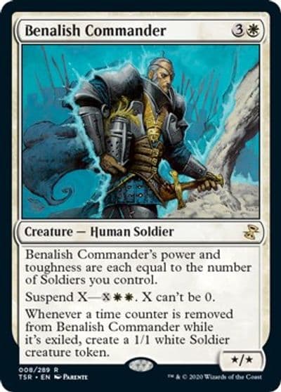 Benalish Commander Time Spiral: Remastered Magic card