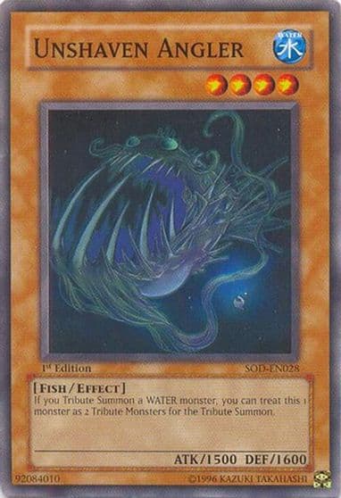 Unshaven Angler Soul of the Duelist Yu-Gi-Oh! card