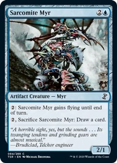 Sarcomite Myr Time Spiral: Remastered Magic card