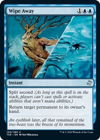 Wipe Away Time Spiral: Remastered Magic card