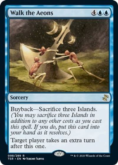 Walk the Aeons Time Spiral: Remastered Magic card