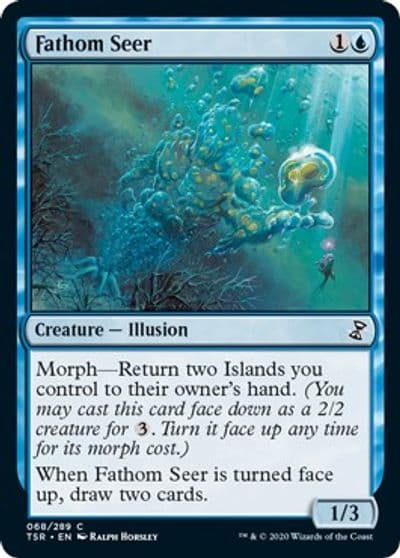 Fathom Seer Time Spiral: Remastered Magic card
